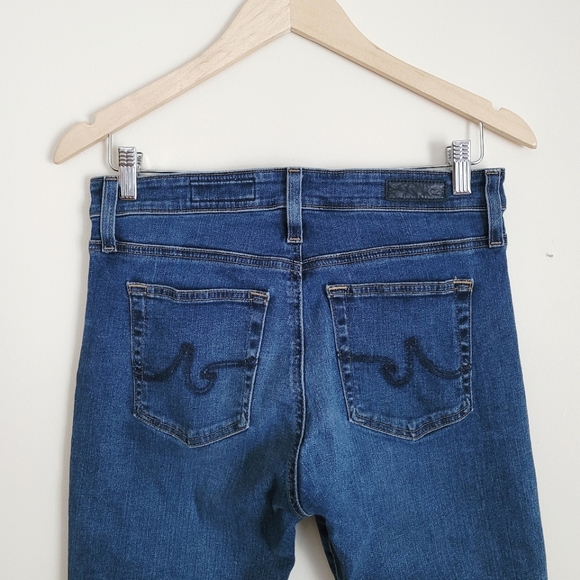 AG Adriano Goldschmied | The Farrah High Rise Skinny Ankle Raw Hem Jean - 29R - Picture 7 of 16